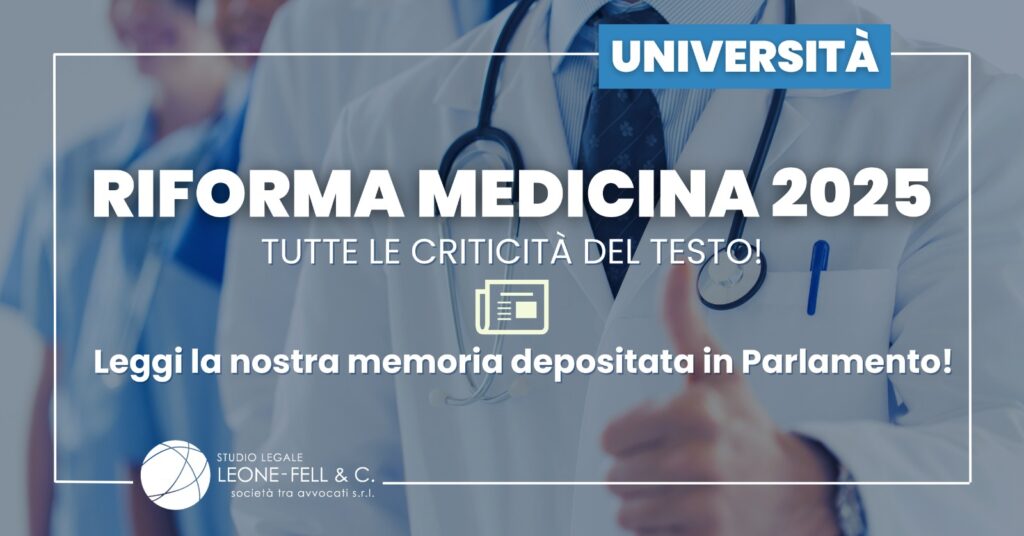 riforma medicina problemi
